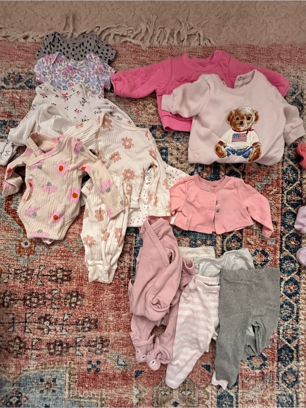 Baby Girl Clothing Bundle - all newborn